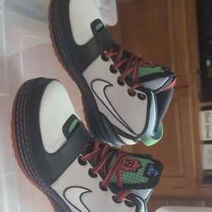 Nike Lebron 6 Miami tale of three cities size  7.5 Used not In box.